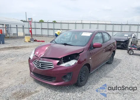 2019 Mitsubishi Mirage G4 Es z USA, uszkodzony, nr VIN ML32F3FJ1KHF07055